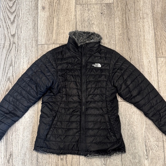 The North Face Girls’ Reversible Mossbud Full-Zip Jacket XL Brand New Condition! - Picture 1 of 7